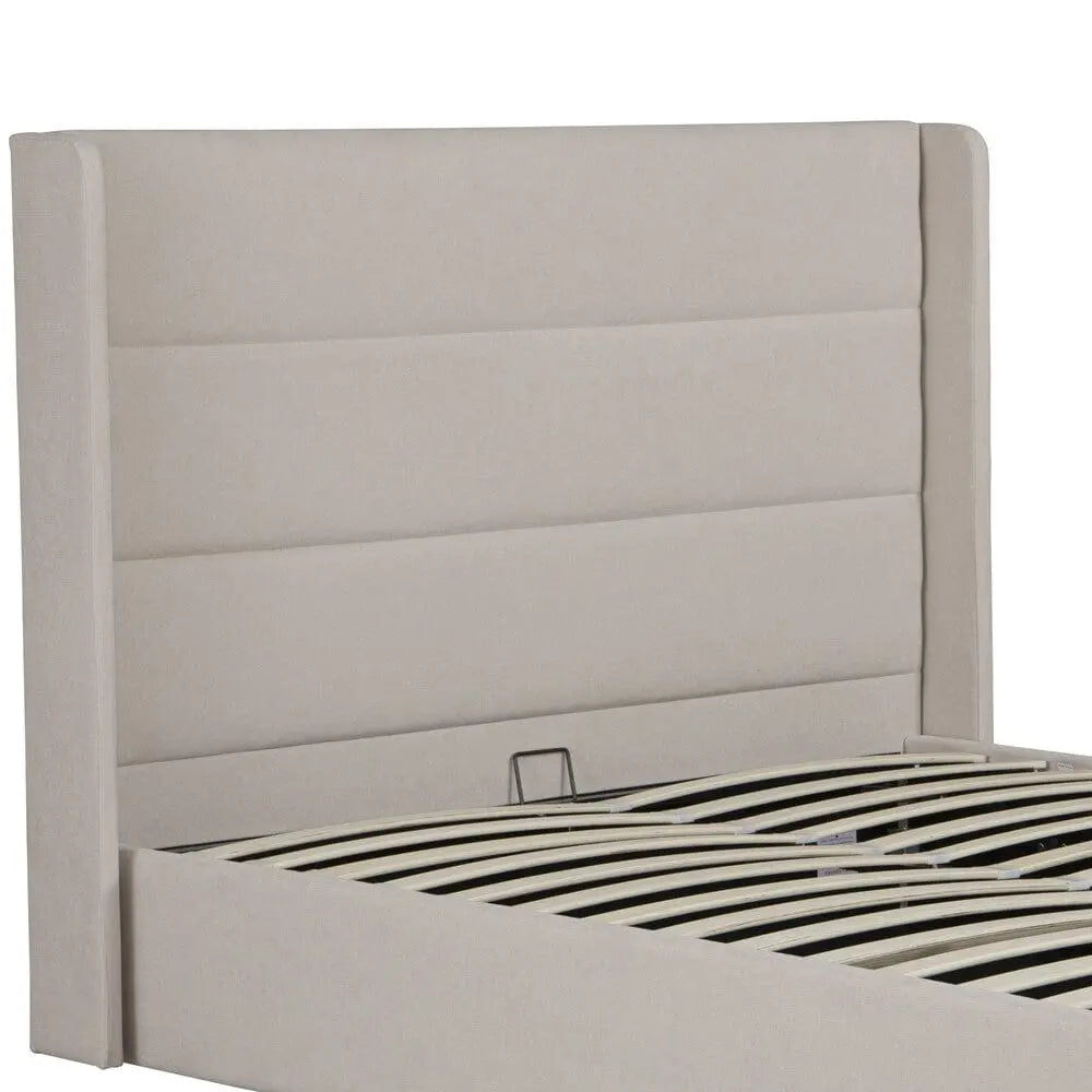 Wilmslow Upholstered Winged Ottoman Storage Bed