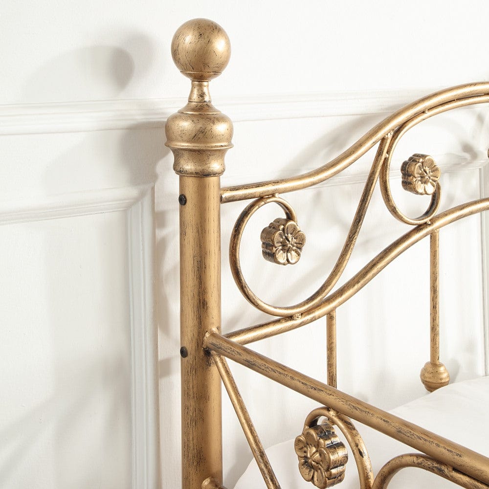 Mayfair Metal Day Bed With Trundle