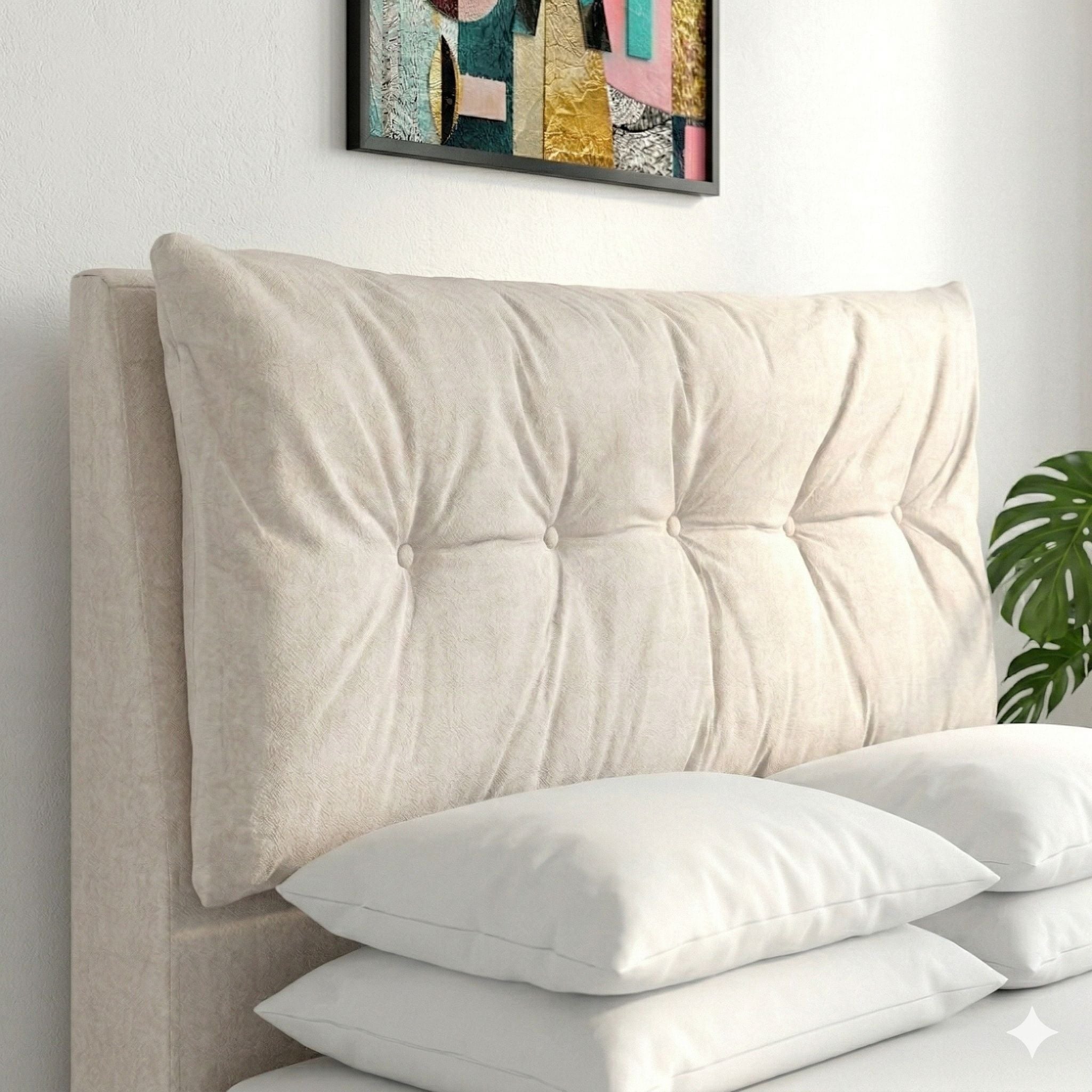 Pillowback Cushion Headboard Beds - OAT Home