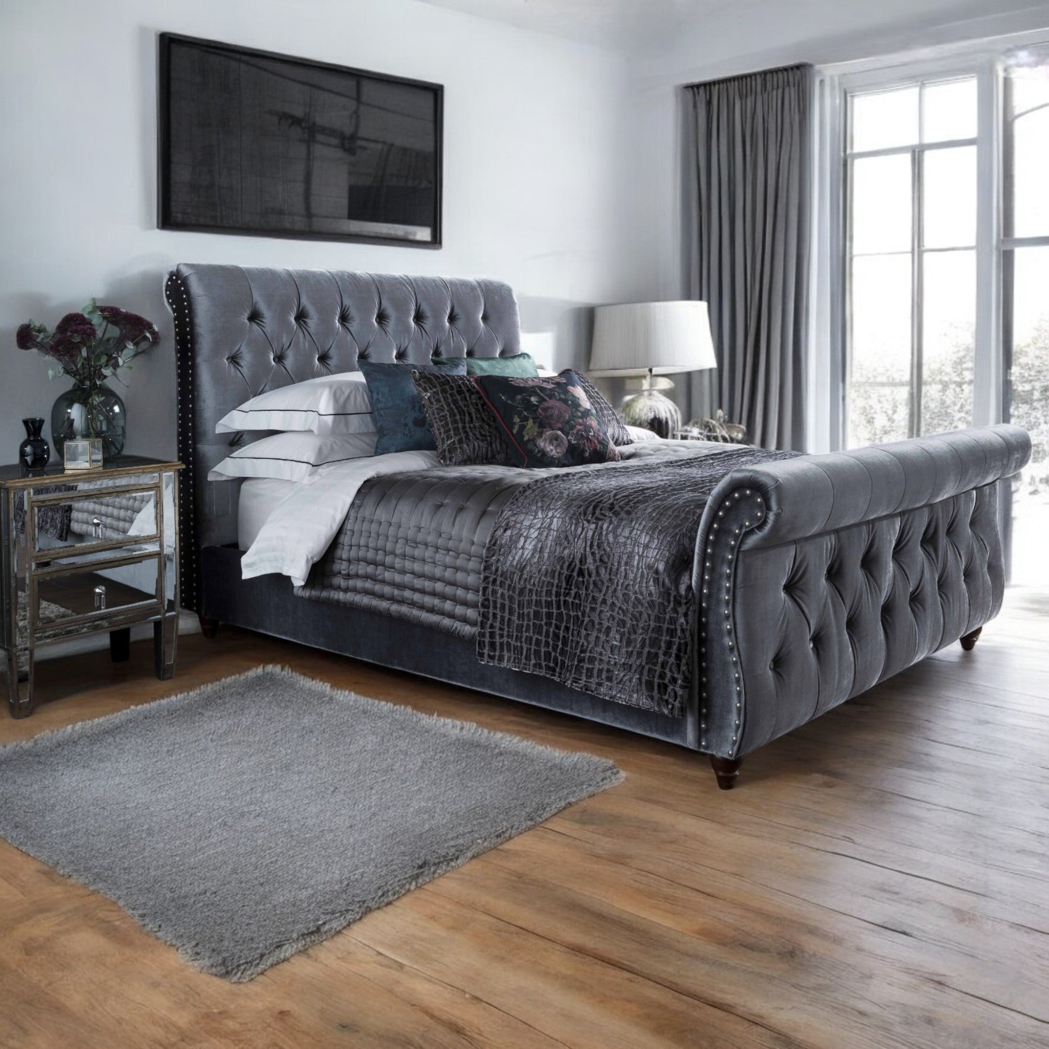Sleigh Beds