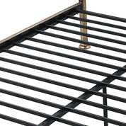 Belgravia Antique Brass Effect Victorian Metal Bed Frame - 