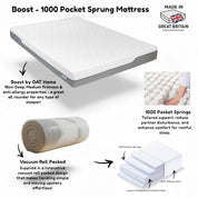 Boost 1000 Pocket Spring Mattress 