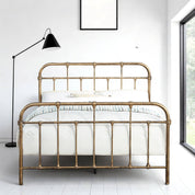 Camden Victorian Hospital Style Metal Bed Frame - 