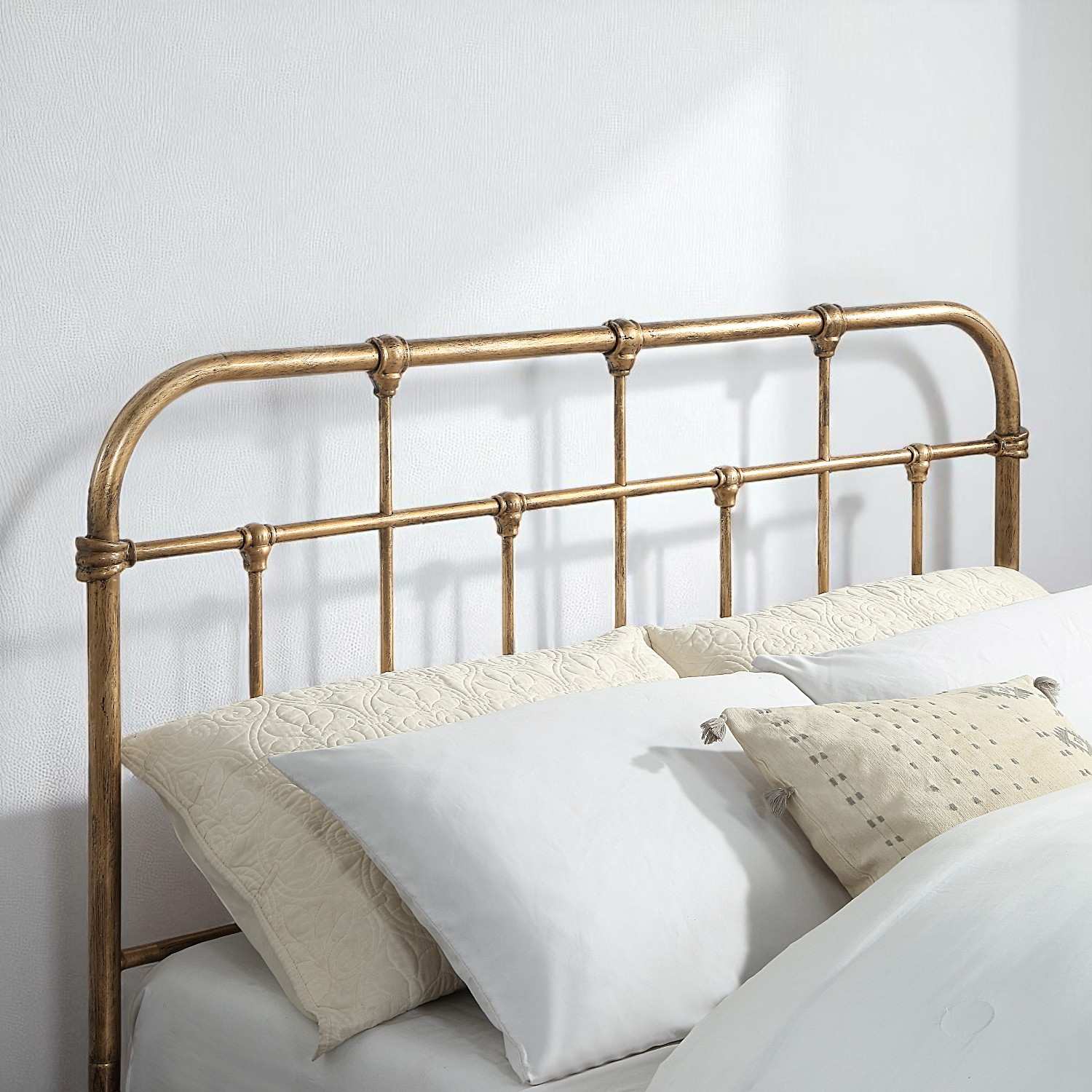 Camden Victorian Hospital Style Metal Bed Frame - 