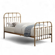 Camden Victorian Hospital Style Metal Bed Frame - 