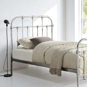 Camden Victorian Hospital Style Metal Bed Frame - 