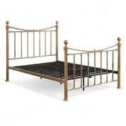 Hampstead Antique Brass Effect Traditional Metal Bed Frame - 