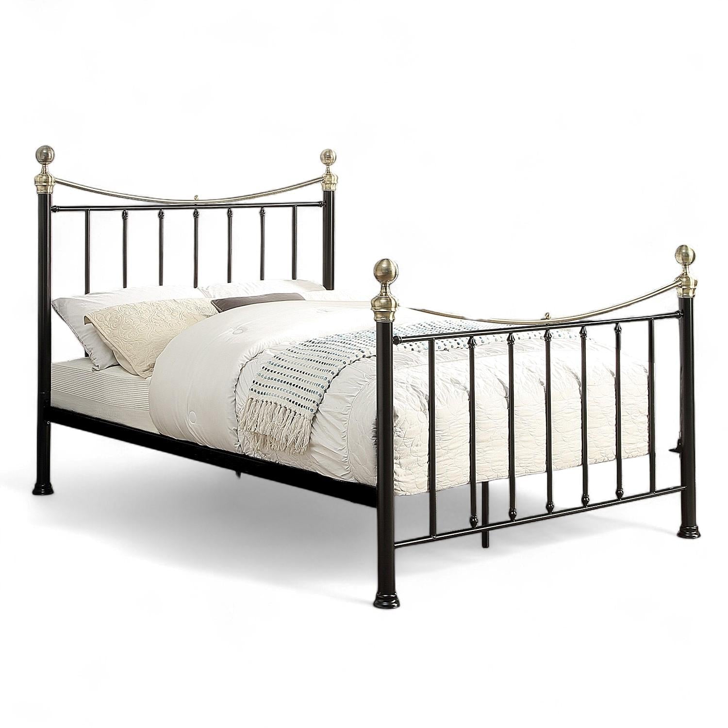 Hampstead Traditional Metal Bed Frame 
