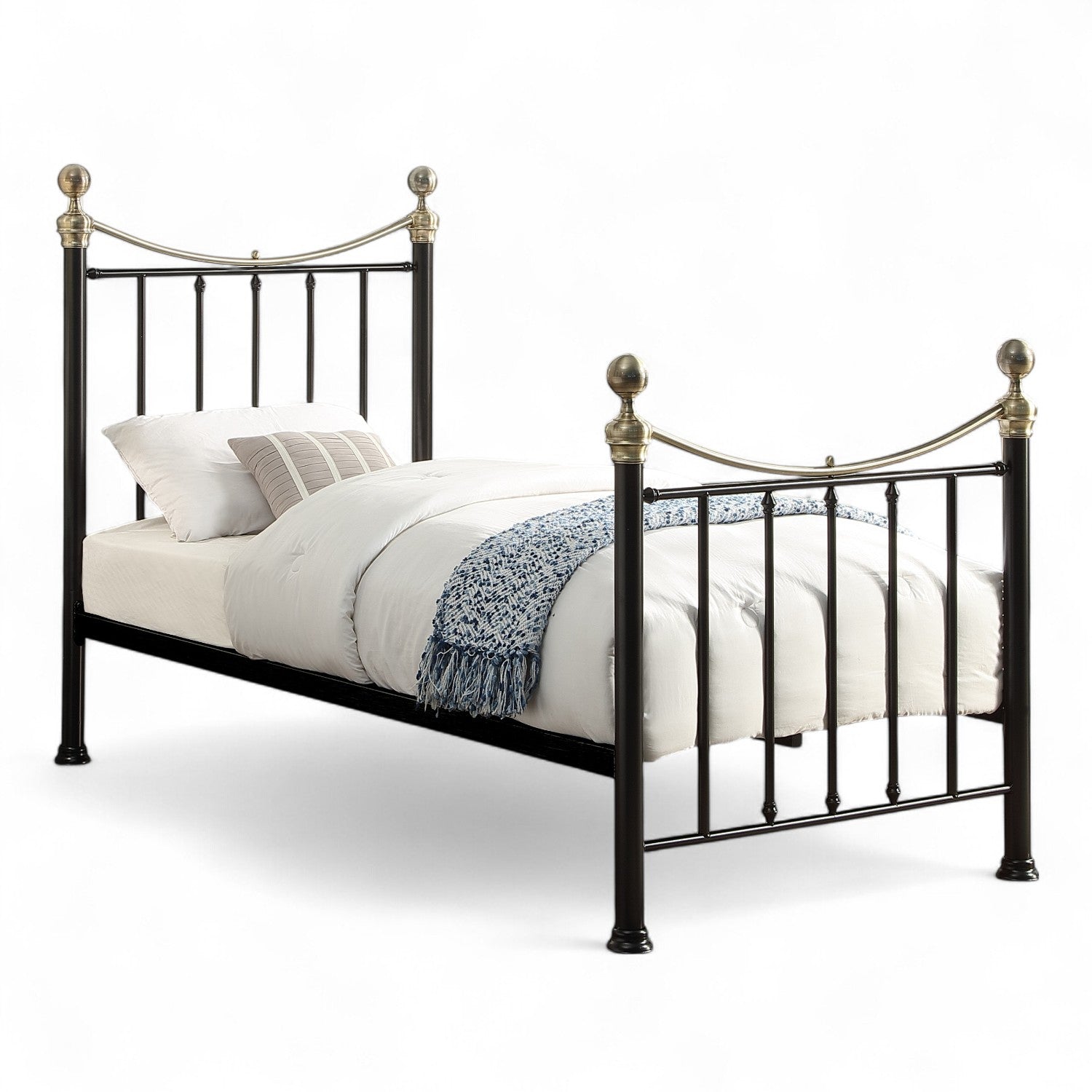 Hampstead Traditional Metal Bed Frame 
