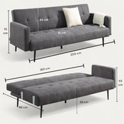 Hayle Upholstered Sofa Bed 