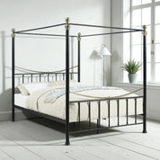 Marylebone Traditional Four Poster Metal Bed Frame