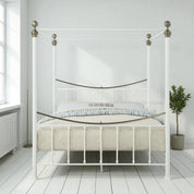 Marylebone Traditional Four Poster Metal Bed Frame