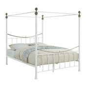 Marylebone Traditional Four Poster Metal Bed Frame