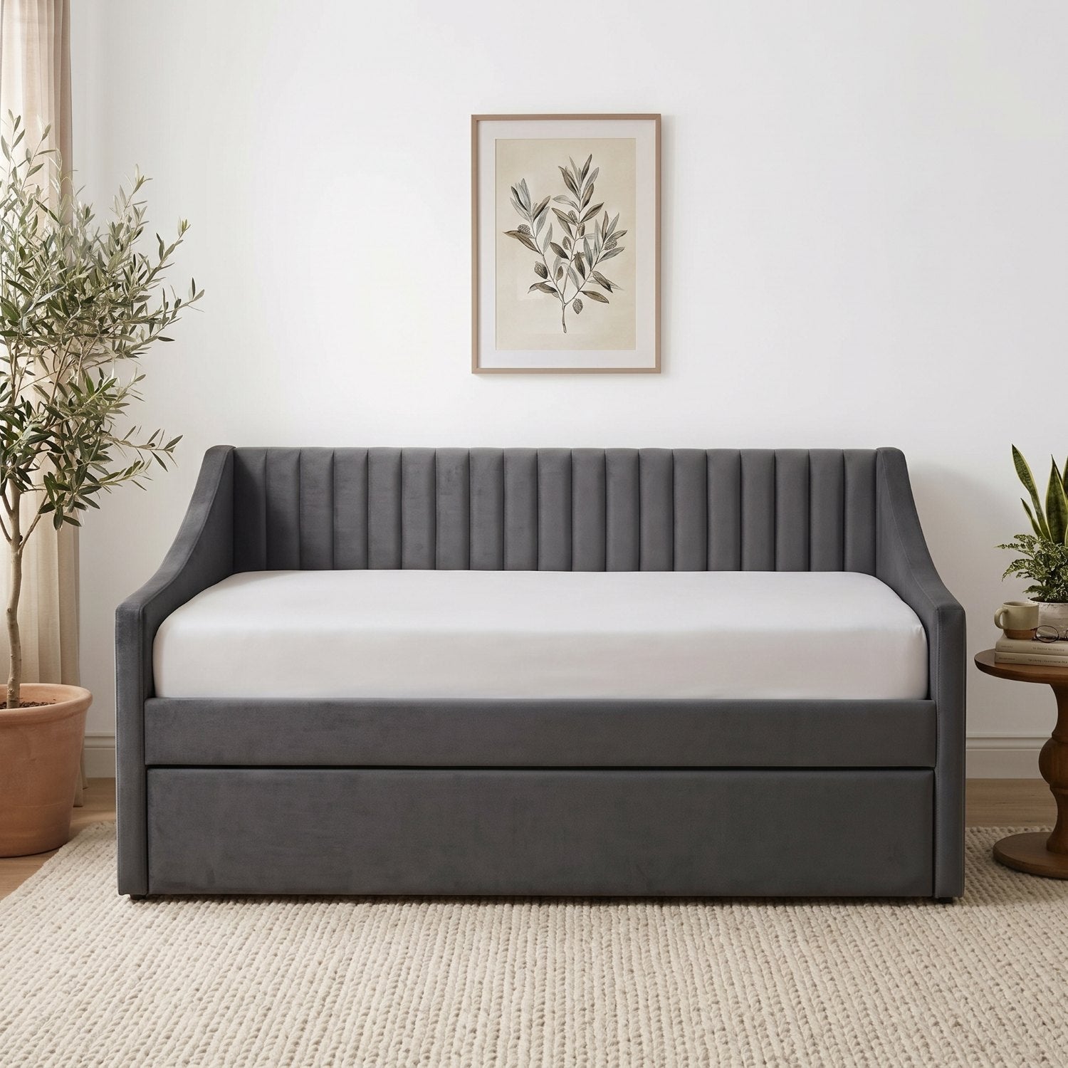 Neston Upholstered Day Bed with Guest Trundle