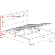 Prestbury Upholstered Ottoman Storage Bed