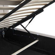 Wilmslow Upholstered Winged Ottoman Storage Bed