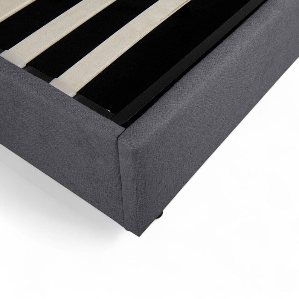 Wilmslow Upholstered Winged Ottoman Storage Bed 