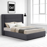 Wilmslow Upholstered Winged Ottoman Storage Bed 