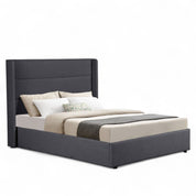 Wilmslow Upholstered Winged Ottoman Storage Bed 