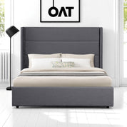 Wilmslow Upholstered Winged Ottoman Storage Bed 