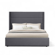 Wilmslow Upholstered Winged Ottoman Storage Bed 