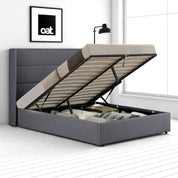 Wilmslow Upholstered Winged Ottoman Storage Bed 