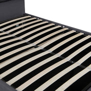 Wilmslow Upholstered Winged Ottoman Storage Bed 