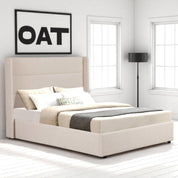 Wilmslow Upholstered Winged Ottoman Storage Bed 