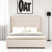 Wilmslow Upholstered Winged Ottoman Storage Bed 