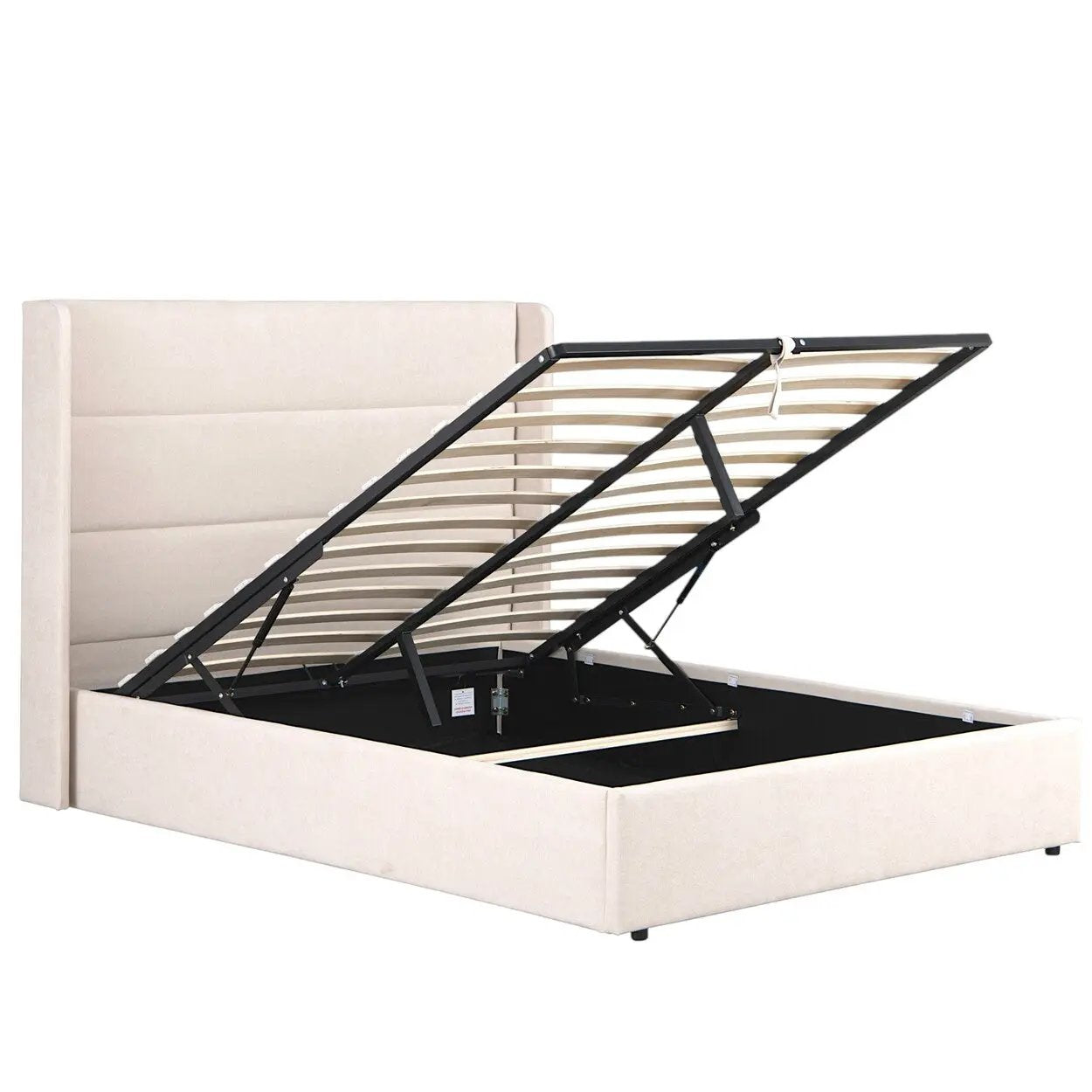 Wilmslow Upholstered Winged Ottoman Storage Bed