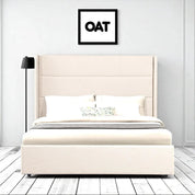 Wilmslow Upholstered Winged Ottoman Storage Bed