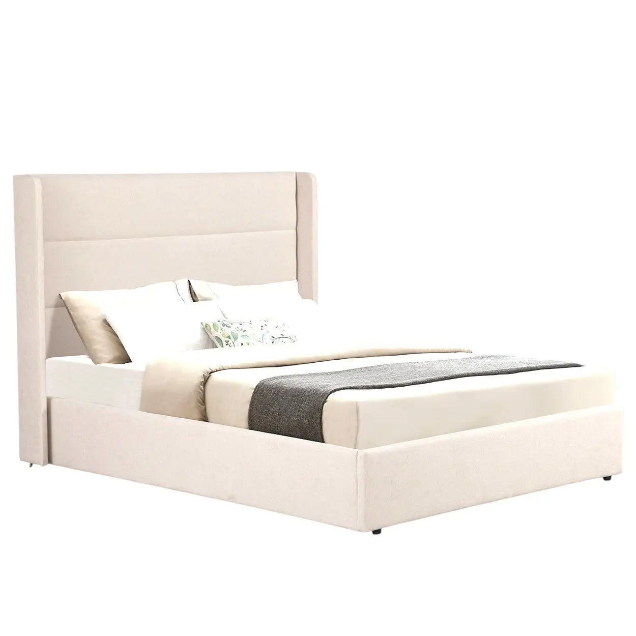 Wilmslow Upholstered Winged Ottoman Storage Bed