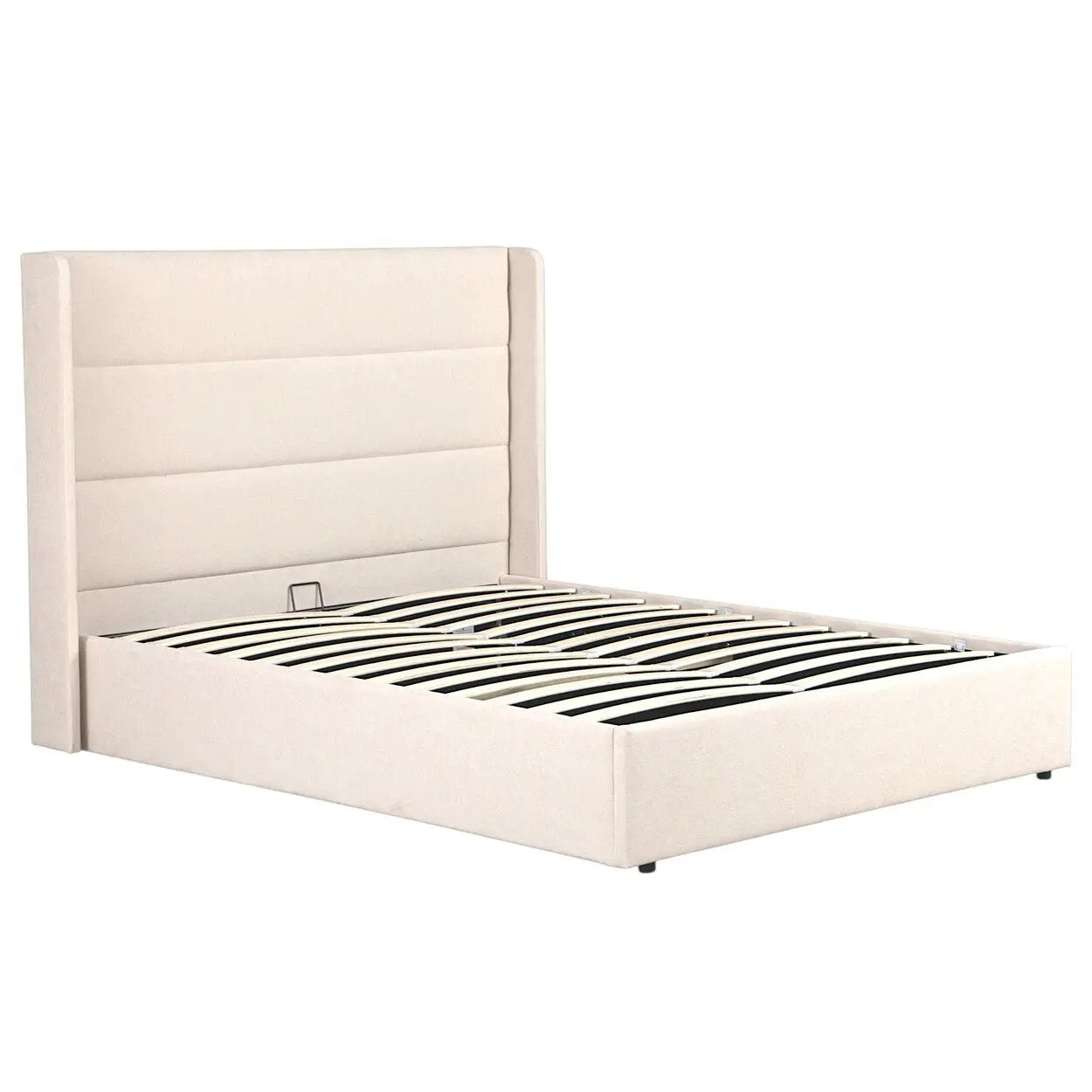Wilmslow Upholstered Winged Ottoman Storage Bed