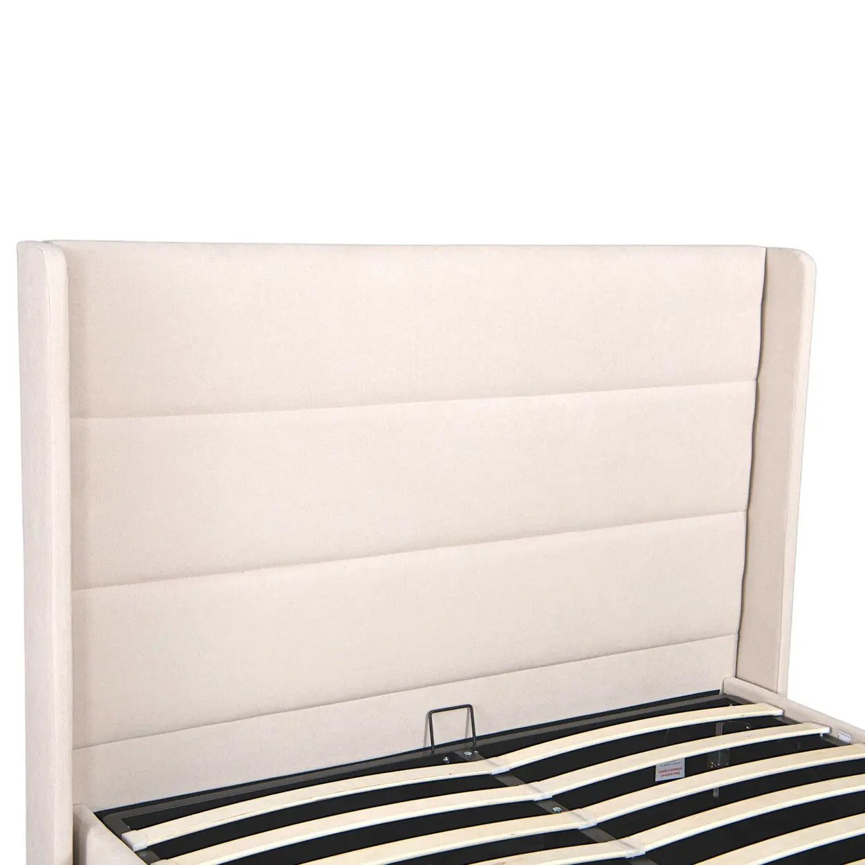 Wilmslow Upholstered Winged Ottoman Storage Bed