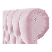 Abersoch Chesterfield Sleigh Upholstered Bed Frame