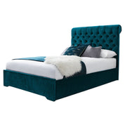 Abersoch Chesterfield Sleigh Upholstered Bed Frame