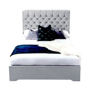 Abersoch Chesterfield Sleigh Upholstered Bed Frame