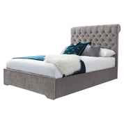 Abersoch Chesterfield Sleigh Upholstered Bed Frame