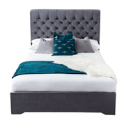 Abersoch Chesterfield Sleigh Upholstered Bed Frame
