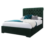 Abersoch Chesterfield Sleigh Upholstered Bed Frame