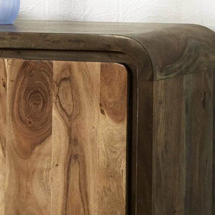 Adare Wooden 2 Drawer Bedside Table