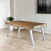 Adare Wooden & Metal Legs 150cm Dining Table