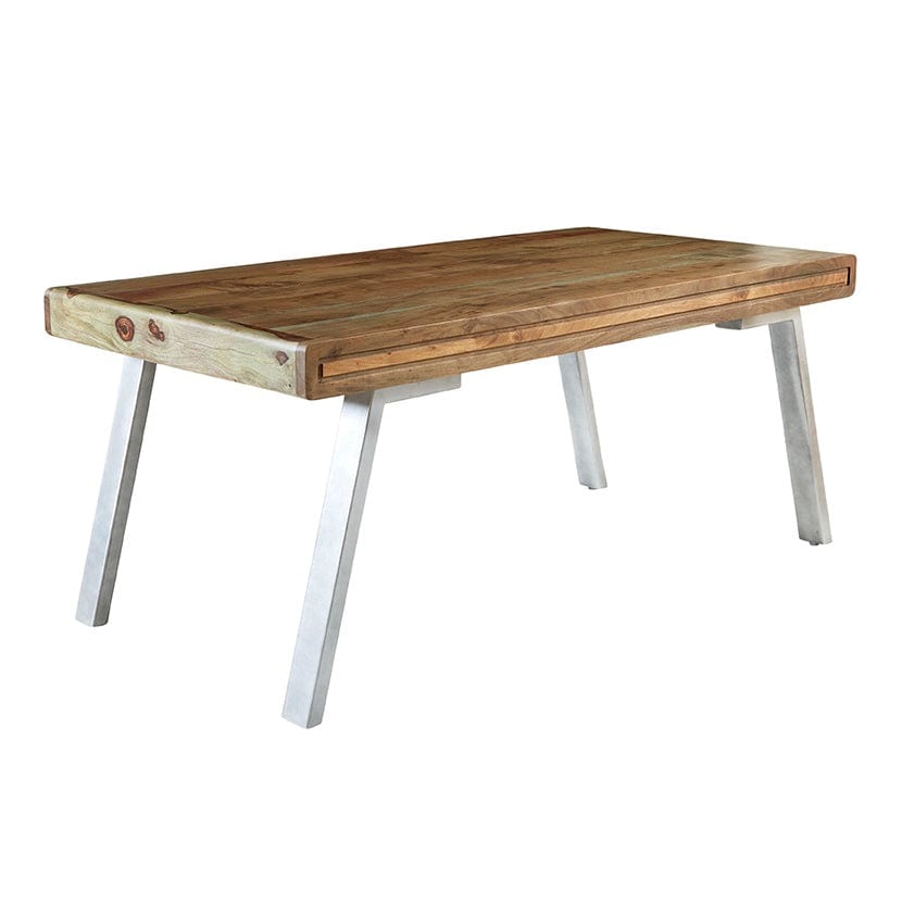 Adare Wooden & Metal Legs 180cm Dining Table