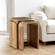 Adare Wooden Nest of 2 Tables