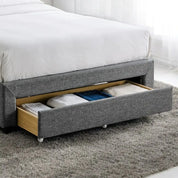 Astbury Fabric Upholstered Drawer Storage Bed Frame