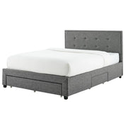 Astbury Fabric Upholstered Drawer Storage Bed Frame