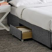 Astbury Fabric Upholstered Drawer Storage Bed Frame