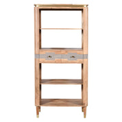 Blarney 2 Drawer Wooden Bookcase