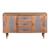 Blarney Wooden 2 Door + 3 Drawer 140cm Sideboard