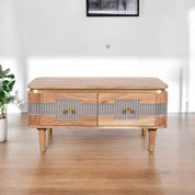 Blarney Wooden 2 Drawer Coffee Table